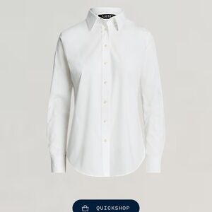 Ralph Lauren White Button Down Shirt